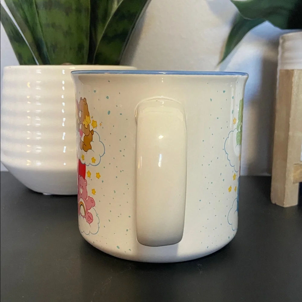 New Care Bears White Mug with Red Heart and Multicolor Rainbow Bears - Picture 10 of 13